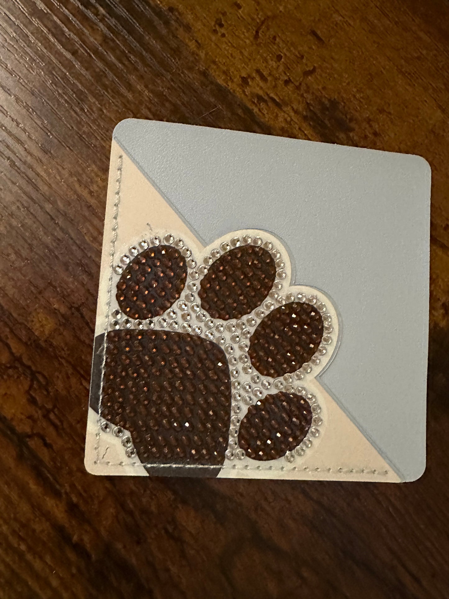 Paw Print Bookmarks