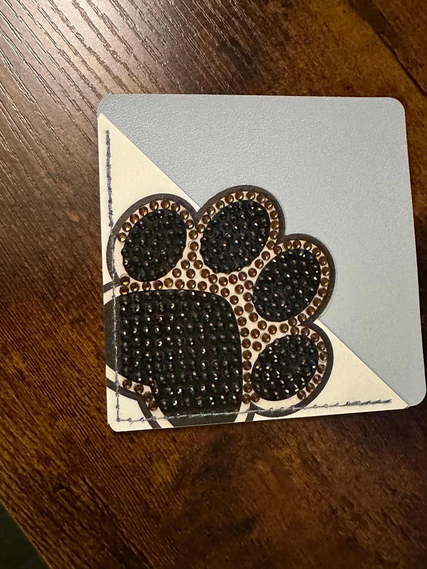 Paw Print Bookmarks